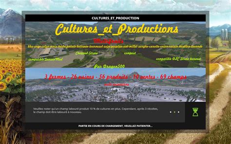 Culture Et Production V1 Fs17 Farming Simulator 17 2017 Mod
