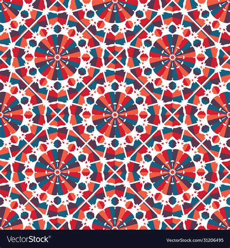 Asian Geometric Pattern Royalty Free Vector Image
