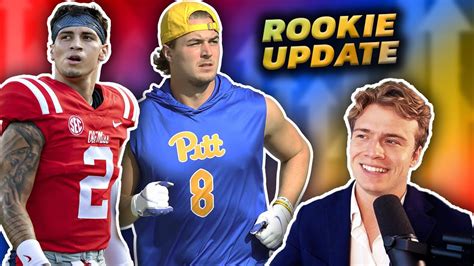 Updated Rookie Rankings Rookie Vs Veterans 2022 Dynasty Football Youtube