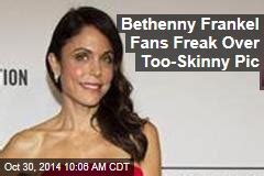 Bethenny Frankel Fans Freak Over Too Skinny Pic