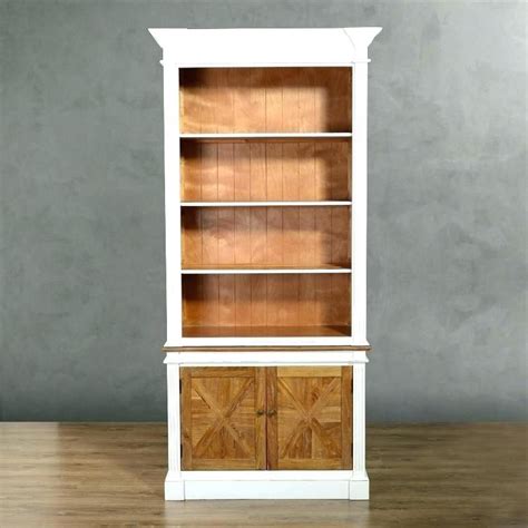 White Bookcase Wood White Solid Wood Bookcase With White Wood