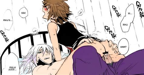 Rule 34 Anal Anal Sex Censored Duo Gay Kingdom Hearts Male Only Riku Sora Square Enix Tagme