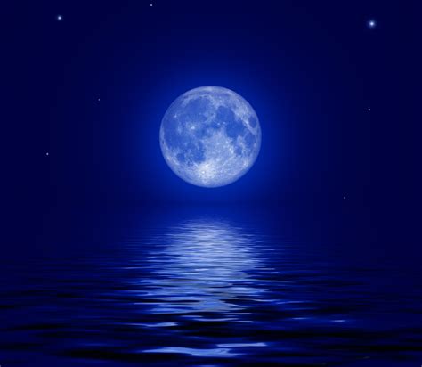 🔥 Download Full Moon In The Ocean Over Sea Puter By Suzannemiller