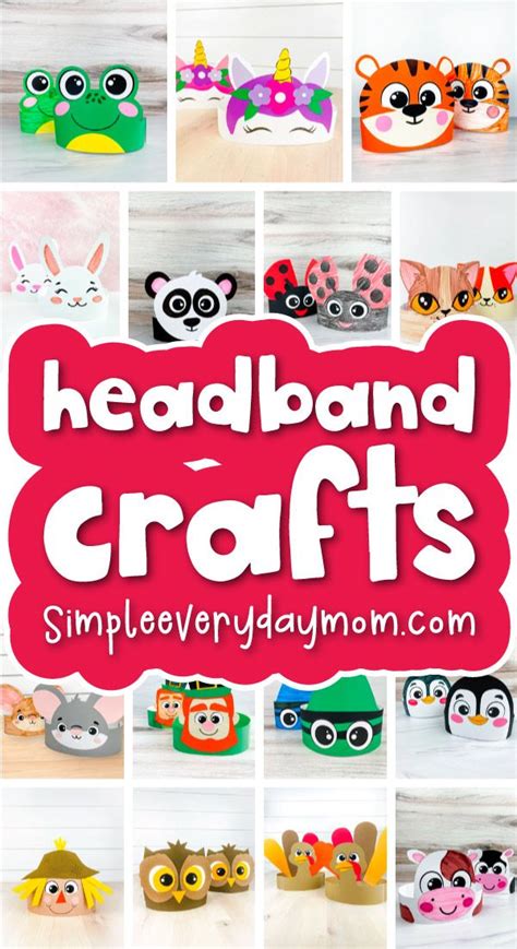 39 Awesome Headband Crafts For Kids Free Templates Headband Crafts