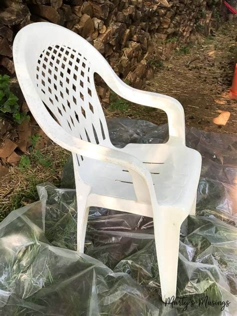 How To Spray Paint Plastic Chairs An Easy Makeover