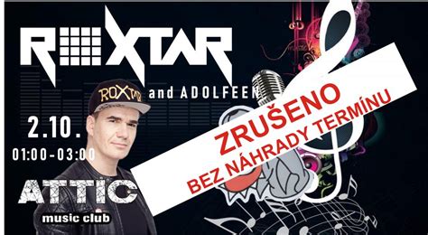 V době šíření koronaviru se proslavil díky videoklipu nečum na mě, který se stal virálním. ZRUŠENO!!! DISKO-DJ ROXTAR - ATTIC