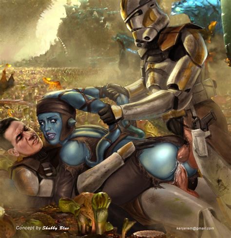 Rule 34 1girls 2boys Aayla Secura Alien Anal Anal Sex Ass Balls Blue