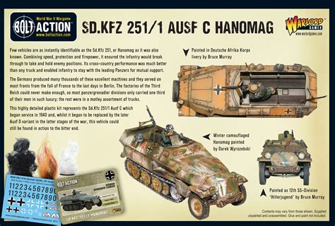 Sdkfz 251 C Hanomag Warlord Games Ltd