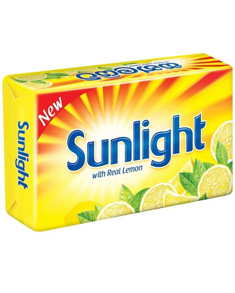 Sunlight Soap Bars Laundry Household Use Stain Removal Lemon Good