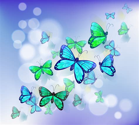 Butterflies in a stationery 360519 Vector Art at Vecteezy