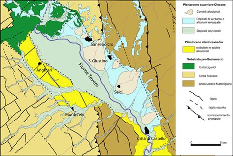 Carta Geologico Strutturale Schematica Dell Alta Valtiberina My Xxx