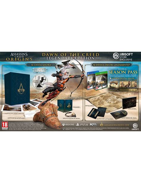 Assassins Creed Origins Dawn Of The Creed Legendary Edition Xbox One
