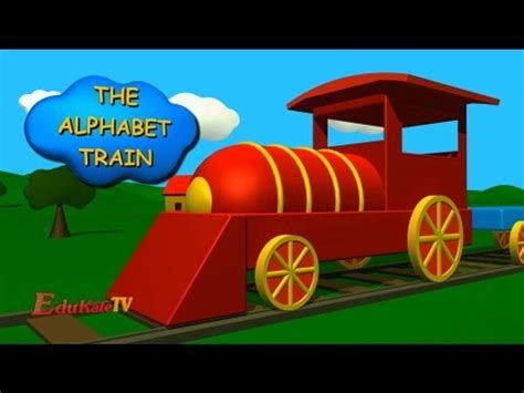 The Alphabet Train Learning Letter Abc Train For Children And