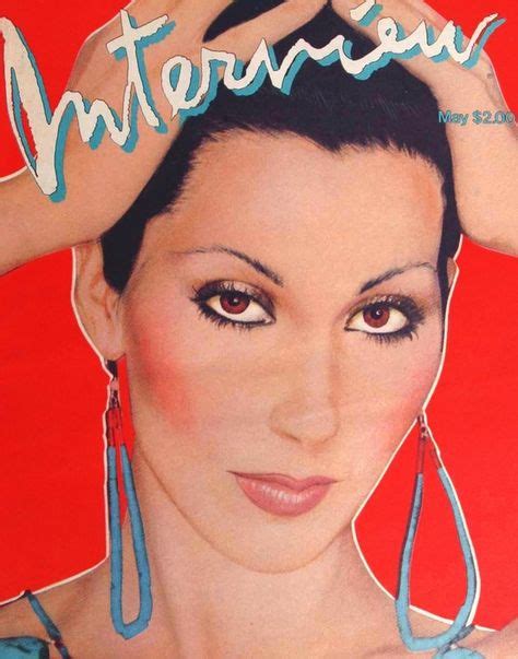 Interview Magazine Cover Cher Magazine Cover Music Covers Interview