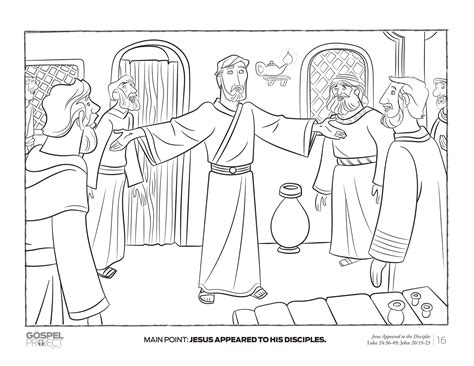 Jesus appears to his disciples | Estudios bíblicos para niños, Escuela