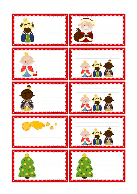 Etiquetas Navideñas Gratuitas Free Greeting Labels Etiquetas De