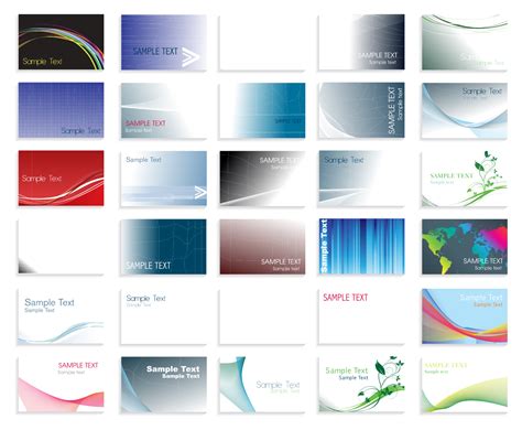 Business Card Templates Vector Free Download Vectorpicfree