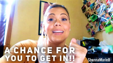 A Chance For You To Get In Shannamariebvlogs Youtube