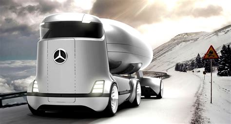 Future Mercedes Benz E Truck Concept