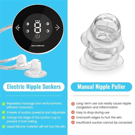 Buy Electric Nipple Corrector For Flat Or Inverted Nipples Portable Nipple Pump Inverted