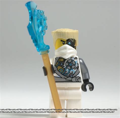 lego new ninjago zane rebooted battle scarred minifigure w blade sword 70724 ebay ninjago