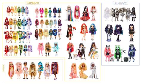 Ive Made A Complete Listguide Of All Rainbow High Doll Lines And