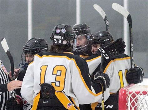 Ice Hockey Guelphs Hat Trick Paces South Brunswick Past Monroe 4 2