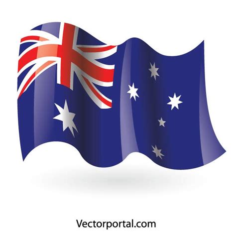 australian flag graphics royalty free stock svg vector