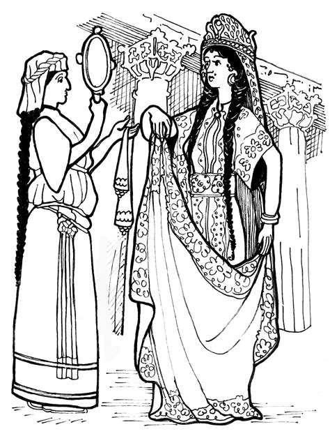 Queen Esther | Coloring Pages to Print