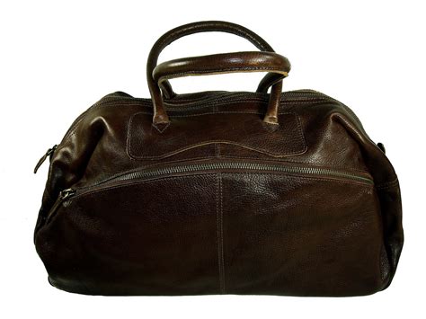Sac très spacieux, avec plusieurs poches de rangement, dimensions : Sac de voyage homme cuir vintage brun Chicago/Cowboysbag ...