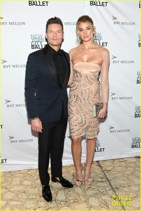 Ryan Seacrest And Shayna Taylor Couple Up For Nyc Ballet Fall Fashion