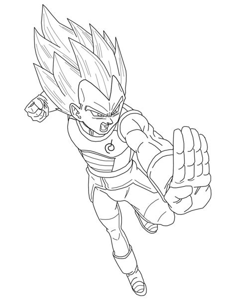 You can print or color them online at 607x809 for goku with page dragon vegeta super saiyan coloring pages. Super Saiyan Blue Vegeta Lineart by BrusselTheSaiyan on ...