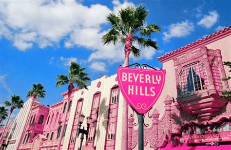 Beverly Hills Pink And Summer Image Beverly Hills Hotel Wallpaper