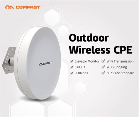 2pcs wireless outdoor 3 5km long range wifi cpe bridge 5 8ghz anti interference 14dbi antenna