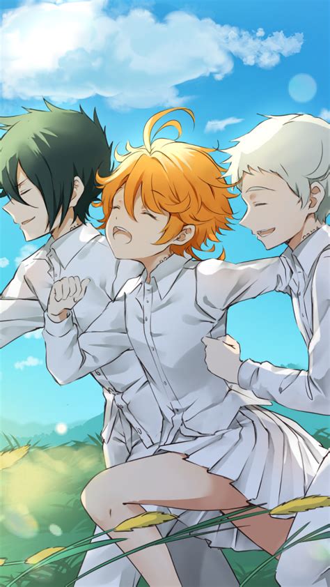 Anime The Promised Neverland Emma The Promised Neverland Norman The