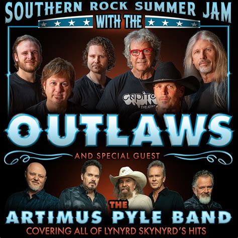 Tickets Southern Rock Summer Jam Featuring The Outlaws With Special Guest The Artimus Pyle