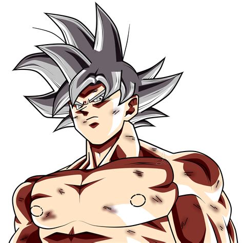 Face Son Goku Ultra Instinto Dominado L By Jaredsongohan On Deviantart