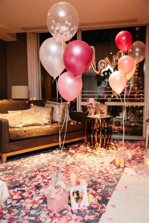 Sign him up for a monthly subscription of his favourite magazine, or enrol him in a wine club that sends bottles and information. Man Turns Hotel Room into Fairytale Surprise Proposal for ...