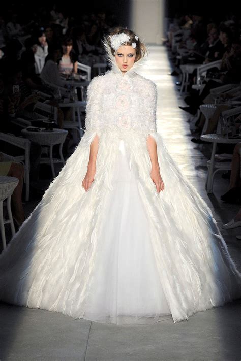 Runway To White Aisle Wedding Dress Bridesmaid Dress Inspiration Chanel