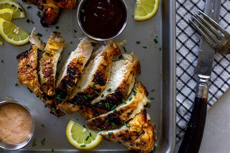 Simple Grilled Bone In Chicken Breasts — My Diary Of Us