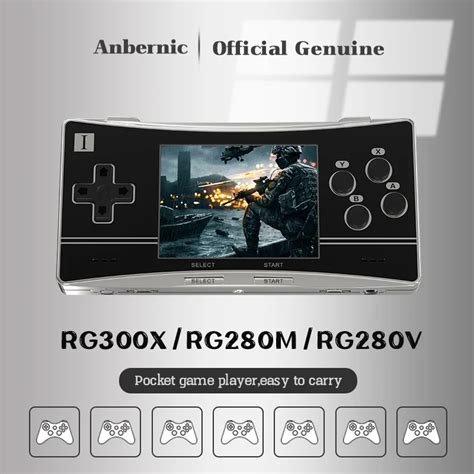 New Anbernic Rg300x Handled Game Console Portable Game Machine 64g Tf