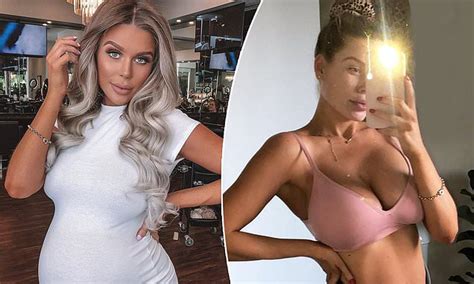 Skye Wheatley Strips Down To A Nude To Bra To Flaunt Post Baby Body