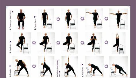 10 Best Printable Chair Yoga Exercises For Seniors - printablee.com