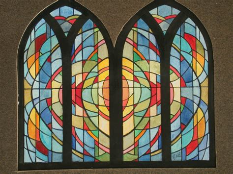 Stained Glass Stained Glass Watercolor Designs To Draw