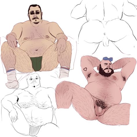 Rule 34 Bara Chubby Fabssdaf Hairy Male Male Focus Male Only