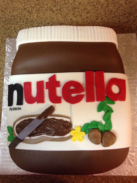 Nutella Birthday Cake Nutella Birthday Cake Nutella Little Cakes