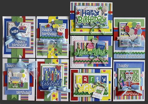 Happy Birthday Card Kit Kims Card Kits Handmade Card Making Kit