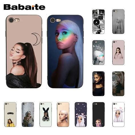Babaite Ariana Grande Ag Rainbow Sweetener Custom Photo Soft Phone Case