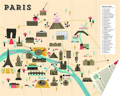 Paris Maps Top Tourist Attractions Free Printable Mapaplan Images