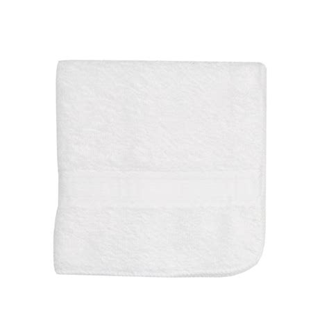 Mainstays Basic Solid Washcloth White